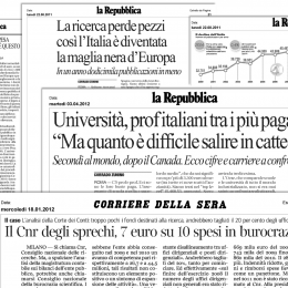 “Non possiamo più pensare di essere un paese di serie A”