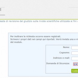 Al via la procedura di revisione delle riviste per la prossima tornata di abilitazioni