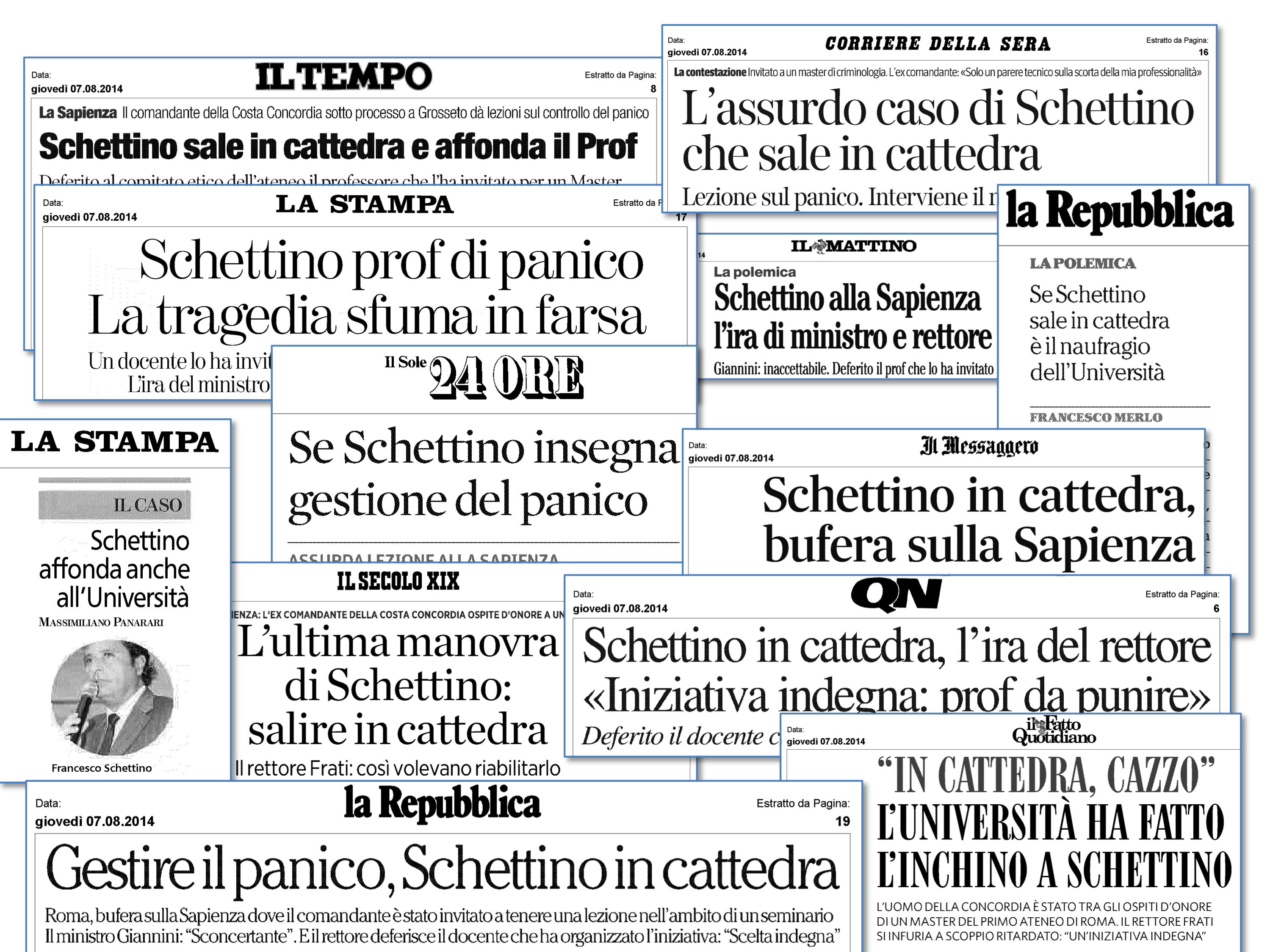 I master universitari al di là del caso Schettino