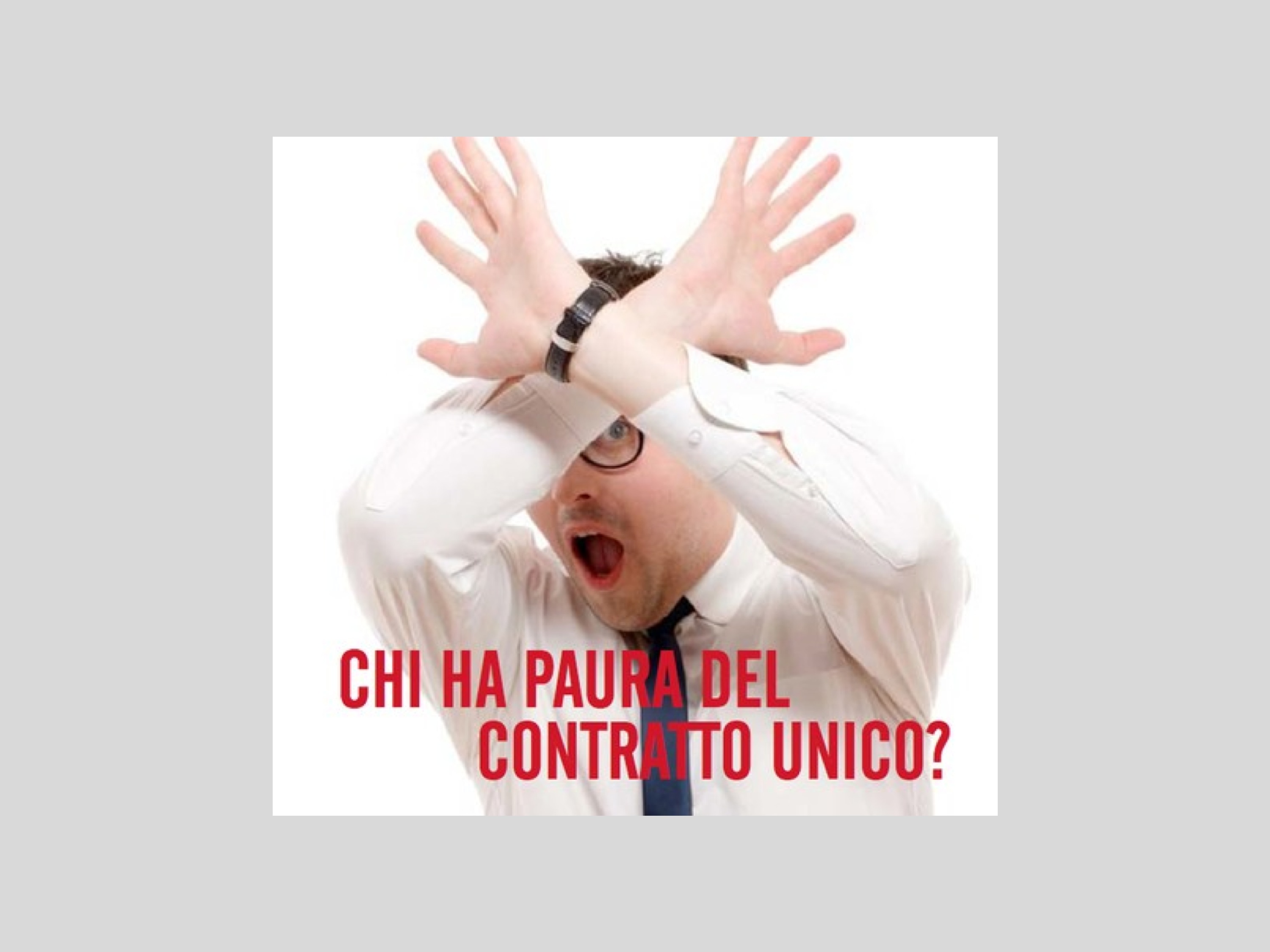 Sui modelli unici (Atto III): dove si narra di ruoli unici e di contratti unici