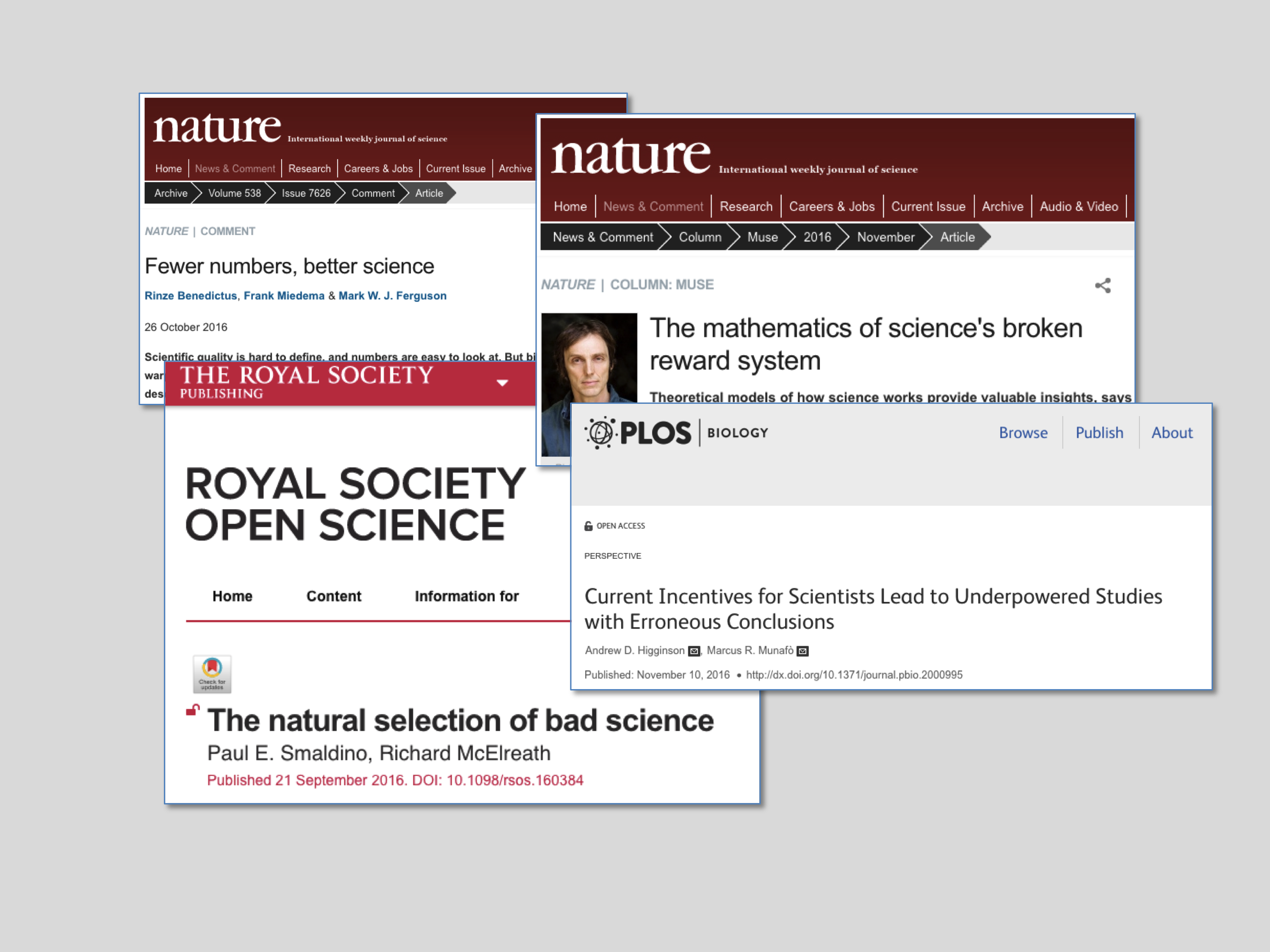 Nature: la valutazione bibliometrica rende la scienza “less efficient and reliable”
