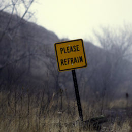 please refrain