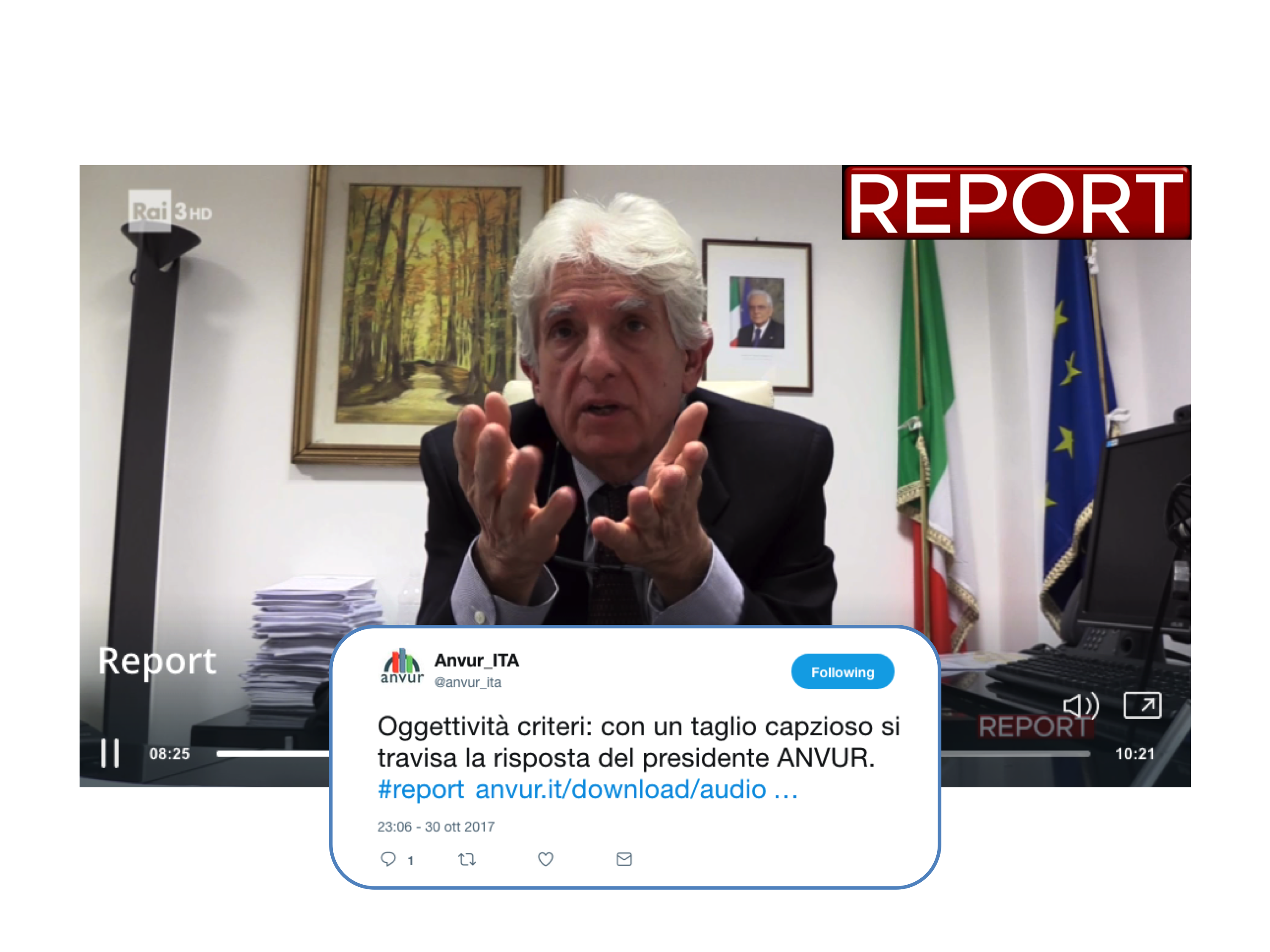 ANVUR attacca Report: «con un taglio capzioso si travisa la risposta del presidente»