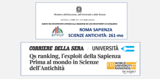 L’exploit della Sapienza. Ha ragione QS, l’Anvur o magari nessuno dei due?