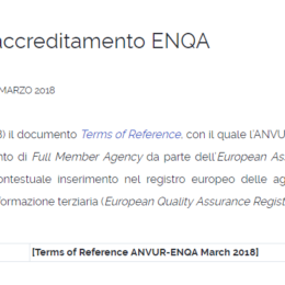 avvio procedura accreditamento