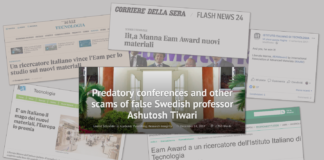 Era farlocco il “prestigioso” premio EAM vantato da IIT e UniMessina