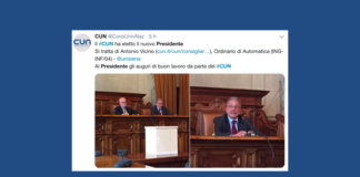 Antonio Vicino, ingegnere dell’Università di Siena, è il nuovo presidente del CUN