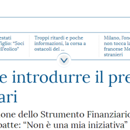 Non è una mia inziativa