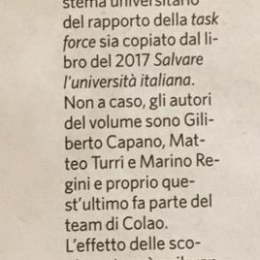 nel suo piccolo Colao