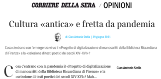 Gian Antonio Stella sugli esiti della procedura MUR per i progetti di ricerca COVID