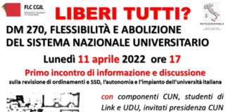 Verso l’abolizione del sistema nazionale universitario