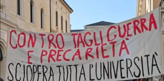 Sciopero dell’università contro la precarietà